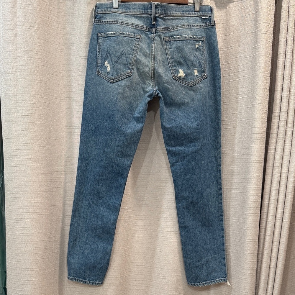 MOTHER The Flirt Cold Feet Denim Jeans Size 30 - Picture 6 of 16